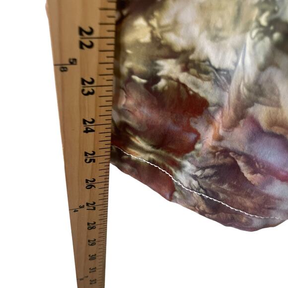 GAP Women's Size 6 W 28 Tie Dye Summer Girlfriend Khaki Crop Pants‎ - Picture 10 of 10